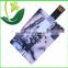 free sample printing for refference!!memory card usb,Double Side Logo Printing Custom card usb flash drive with gift box