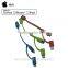 Mobile phone MFi Certified 2 in 1 usb charger cable