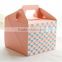 Customize promotional triangle food paper box