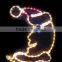 Светильник LED 2D с мотивом Дед Мороза