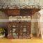 Cheap antique brown cabinet with folding ironing board