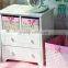 wooden cabinet with basket drawers/wood closet cabinet with drawers/small living room storage cabinet