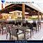 Hot sale! stylish design modern fast food restaurant furniture