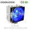 COOLCOX CPU COOLER CC-EX100 for Intel LGA 1156/1155/1151/1150/775 & AMD FM2/FM1/AM3+,aluminium+copper Heatpipe