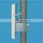 AMEISON 2 x 15 dBi 5100 - 5850 MHz Directional Wall Mount Flat Patch Panel 2x2 mimo antenna
