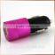 2015 Shenzhen car charger supplier, for iphone car charger adapter, black/ sliver/ red/ pink/ blue