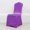 Discount Price Stock Purple Ruffled Chair Cover