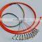 0.9mm fiber optic 12 core ribbon fc apc fanout pigtails