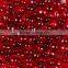 Flat glass 17-19mm ruby red glass gems ,gems stone for vase filler