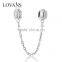 Fit European Style 925 Sterling Silver Picture Design Jewelry Chain