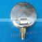 SS case glycerine oil filled manometer use no oxygen