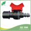 PE hose connect mini valves with ring for irrigation