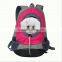 Nylon Pet Dog Travel Carrier Bag / Mesh Head Out Puppy Double Shoulder Pack / dog traver carrier bag