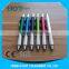 5 in 1 multifunctional stylus touch ballpen with screwdriver, spirit level and ruler