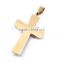 Wholesale Stainless steel jesus necklace cross pendant necklace