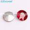 Round Shape Red Colour Cheap Glass Cut Crystal Beads
