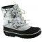 colouurful snow boots warm fleece lining canadian style boots light weight durable boots