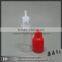 HD 10ml bottle PET vapor ejuice bottle with transparent childproof and tamper proof cap