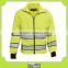 customized water proof men's reflective fluorescent work jackets