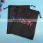 new products black nylon drawstring bags for packaging