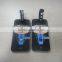 Custom 3D soft silicone luggage tag/ rubber bag tag/ pvc luggage tag