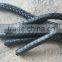 32mm x 10m polyester towing rope with SS timble and heat seal