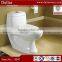 Foshan sanitary ware ceramic one piece toilet, egypet washdown toilet with bidet spray hole wc