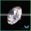Free Sample Superior Quality Excellent Cut 6.5mm 2ct Diamond Simulated Loose Gemstone