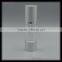 High quality black plastic cosmetic airless bottle screen printing 80ml cosmetic bottle for personal care