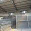 6'X12'Outdoor American Used Temporary construct chain link fence for safety with feet