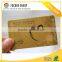 Custom CR80 Golden Number Plastic Cards