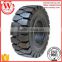 Top quality solid tire china hard rubber bulletproof tires 5.00-8 6.5-10 7.00-12 solid tyres with long warranty