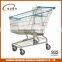 Wholsale personal shopping trolley with PU wheel