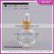 Wholesale empty pink colored square glass dropper bottle with 12ml