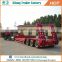 Crane/Excavator/Tractor Transport Low Bed Trailer Size 3 Axles Lowboy Semi Trailer
