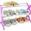 4 Tier stackable Shoe Rack Shelf Stand Tower Storage Organizers