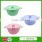 FDA soft silicone baby bowl , eco-friendly silicone bowl for baby feeding