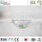 high borosilicate glassware glass salad bowl with lid