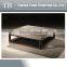 European Luxury marble wood coffee table for living room set