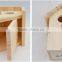 Good quality handmade finished wooden bird nest for sale
