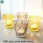 wedding Glass Candle Holder for 3 Wick Candle