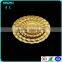 Luxury Round Acrylic Tray Sets Wholesale, Golden Fruit Trays For Wedding