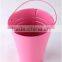 powder coated metal garden bucket kids metal bucket
