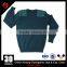 Mens army knitted wool pullover military sweater with pocket