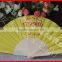 Hot selling factory hand painted spanish wood fan