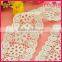 white thin cotton crochet lace fabric WLC-293