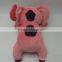 big eyes and ears pink animal stuffed toys character deer mascots