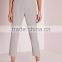 hot sale girls grey chic cigarette pants low price