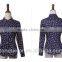 Idyllic Style Floral Printed Long Sleeve Cotton Shirt For Ladies