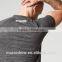 Men's Performance Short Sleeve Top Polyester Spandex Dry Fit T Shirt Raglan Sleeve Sports T Shirt Wholesale